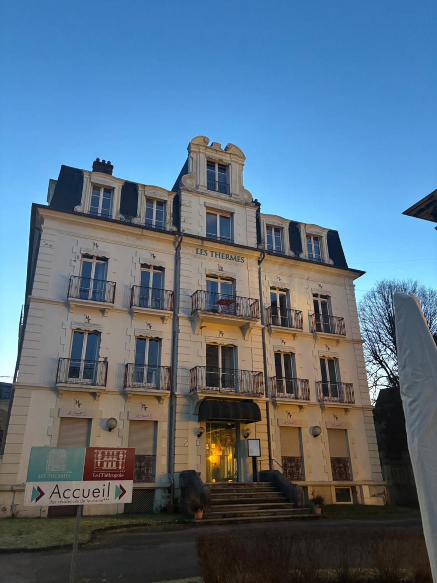 Hotels & Residences - Les Thermes Luxeuil-les-Bains Exteriör bild